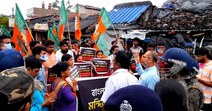 BJP has written a letter to the Deputy High Commissioner regarding the Bangladesh incident